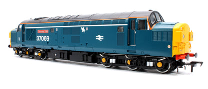 Pre-Owned Class 37/0 Split Headcode 37069 'Thornaby TMD' BR Blue (White Stripe) Diesel Locomotive - DCC Sound
