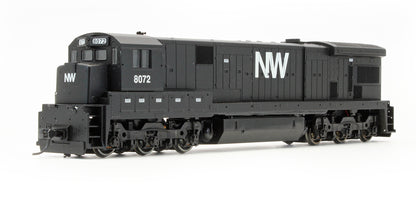 Pre-Owned C30-7 Diesel Locomotive N & W Black - Road #8072