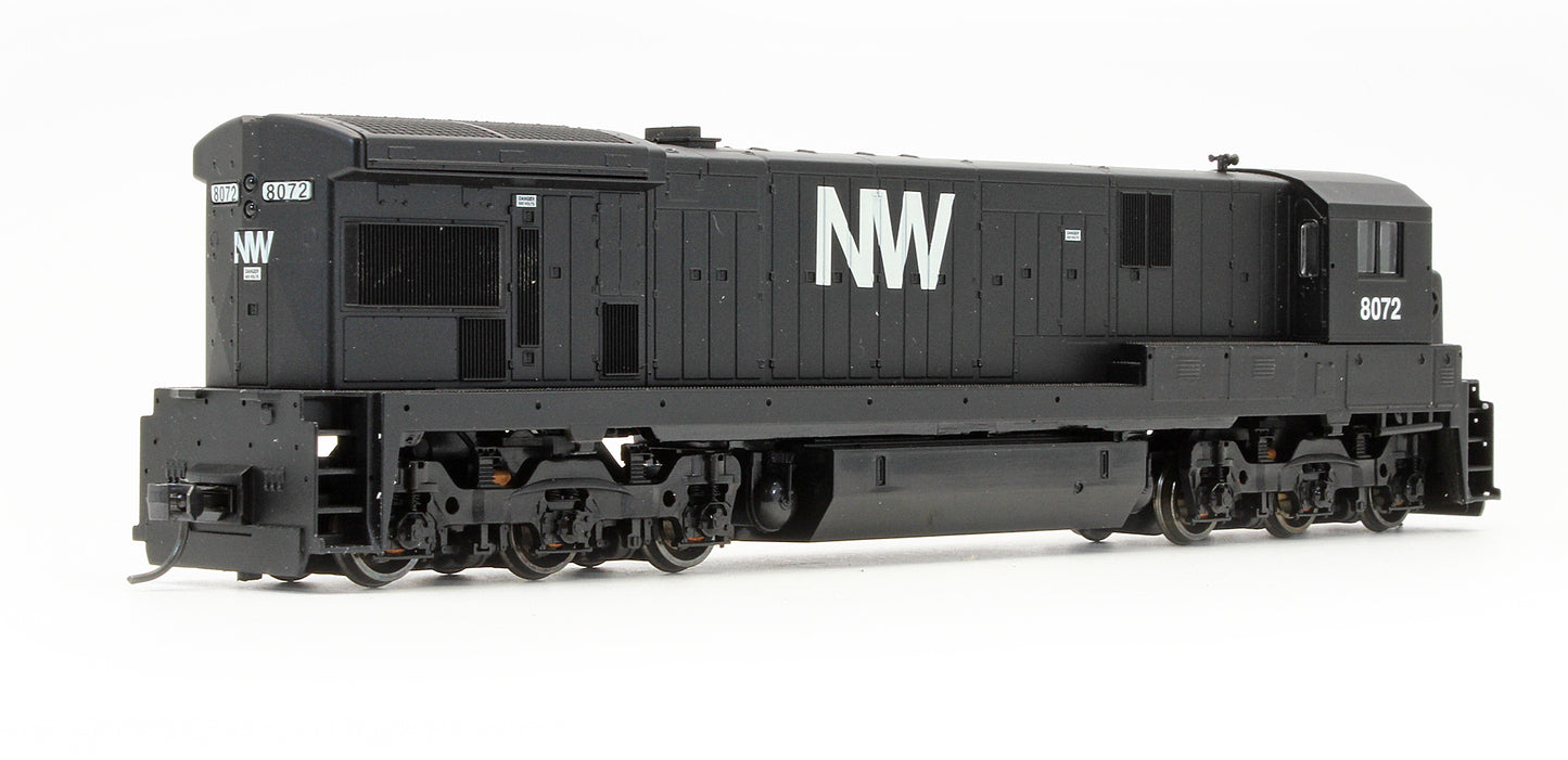 Pre-Owned C30-7 Diesel Locomotive N & W Black - Road #8072