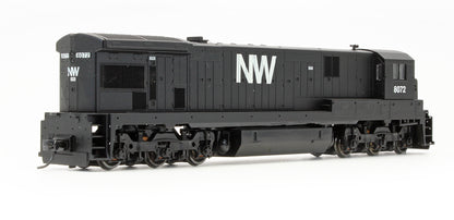 Pre-Owned C30-7 Diesel Locomotive N & W Black - Road #8072