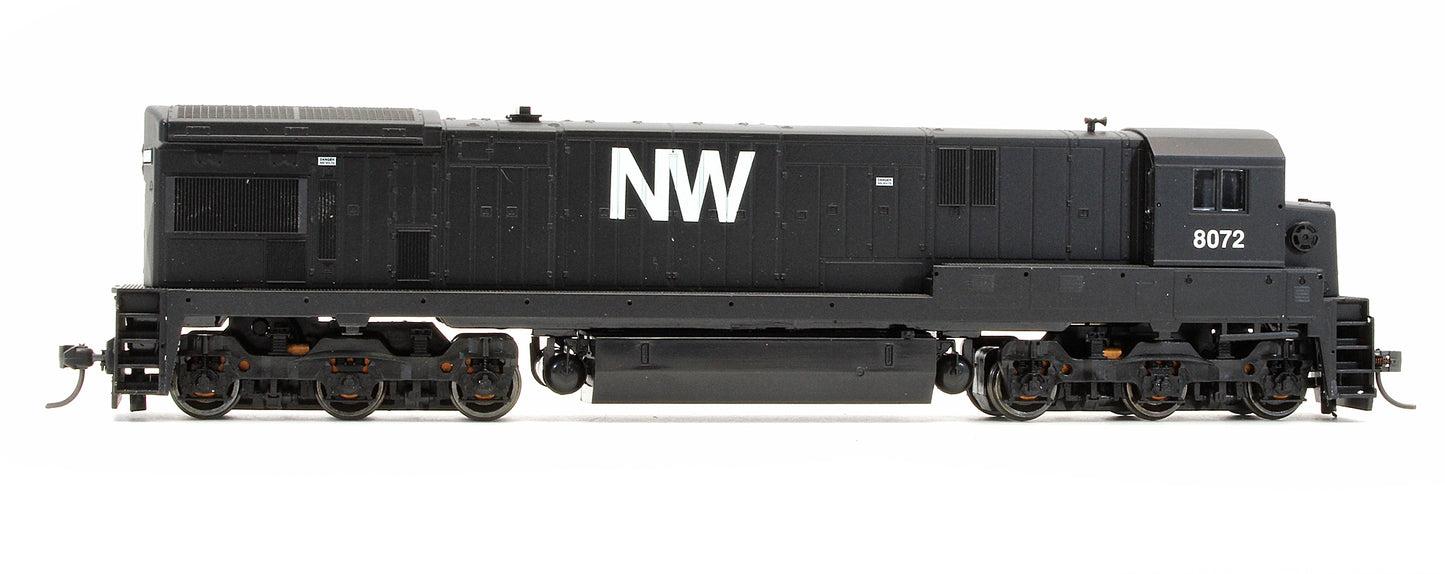 Pre-Owned C30-7 Diesel Locomotive N & W Black - Road #8072
