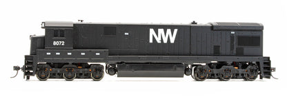 Pre-Owned C30-7 Diesel Locomotive N & W Black - Road #8072