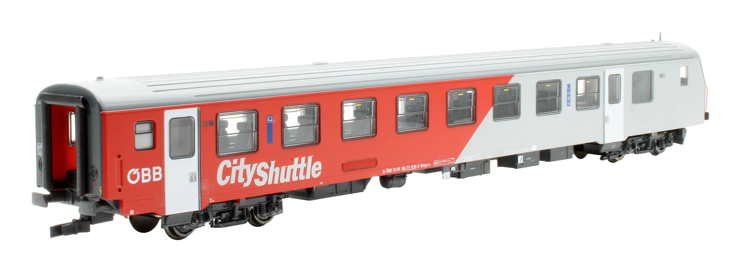 Pre-Owned 64013 ÖBB 3-Piece "City-Shuttle" Push-Pull Commuter Train Set, Era V