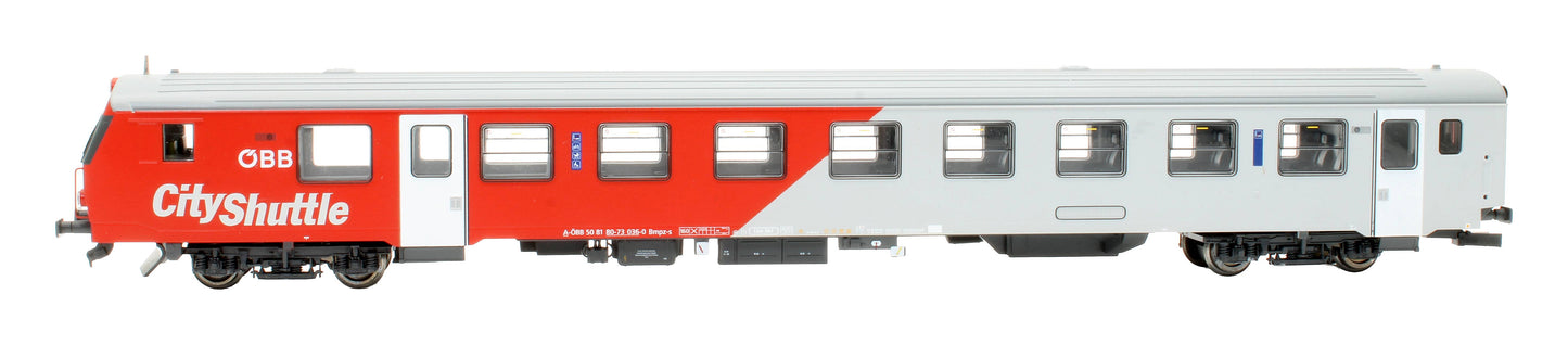 Pre-Owned 64013 ÖBB 3-Piece "City-Shuttle" Push-Pull Commuter Train Set, Era V