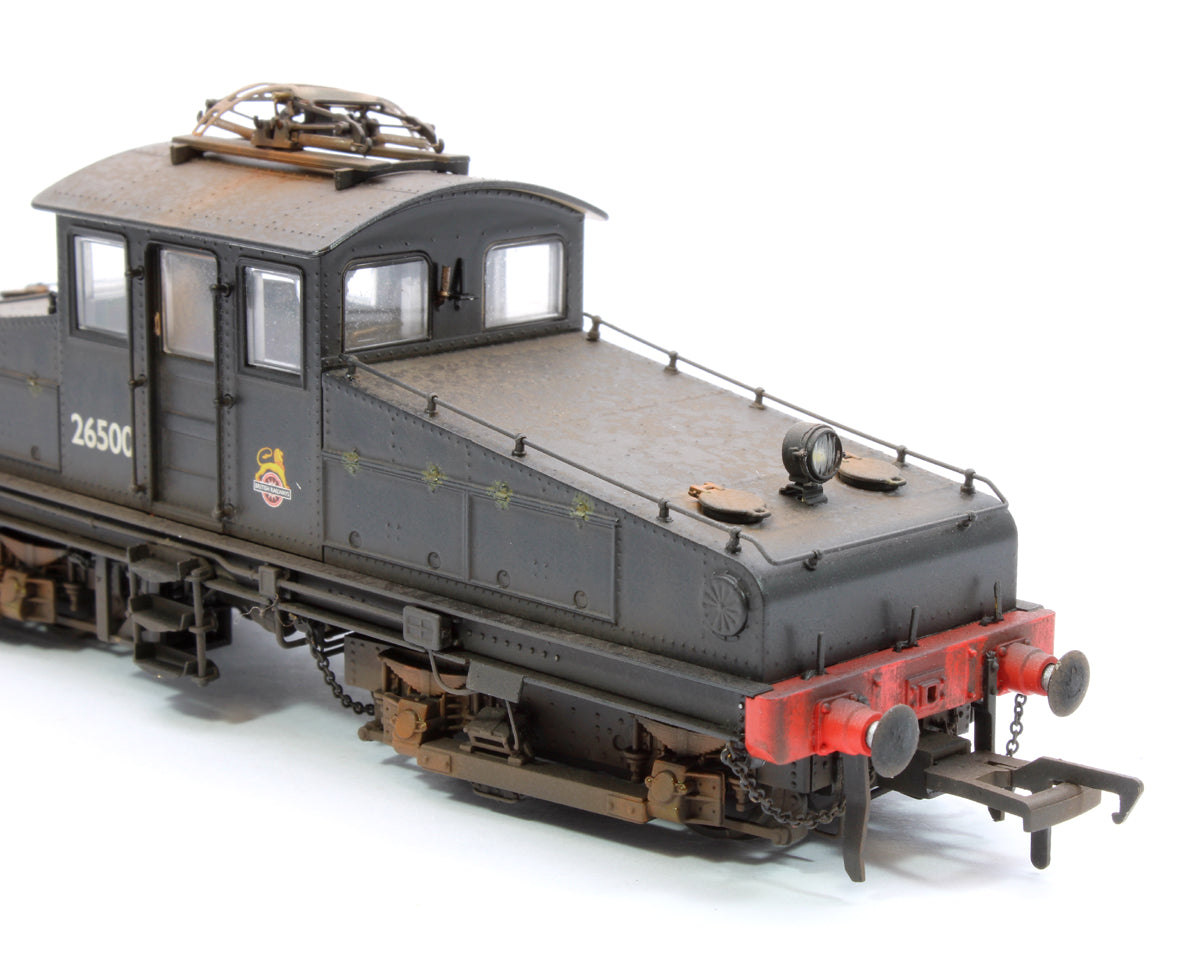 Highly Detail Weathered North Eastern Railway ES1 BR Black Early Emblem Bo-Bo Electric Locomotive No.26500