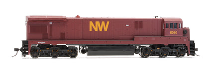 Pre-Owned C30-7 Diesel Locomotive N & W Maroon - Road #8010