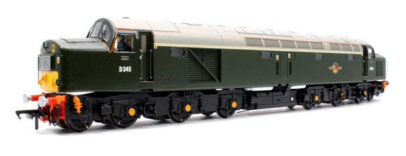 Class 40 Centre Headcode D345 BR Green (Small Yellow Panels) Diesel Locomotive