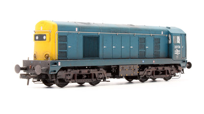 Pre-Owned 32-035B Class 20174 BR Blue Domino Head Code Diesel Locomotive - DCC Sound Fitted - Custom Weathered