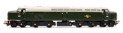 Class 40 Centre Headcode D345 BR Green (Small Yellow Panels) Diesel Locomotive - DCC Sound