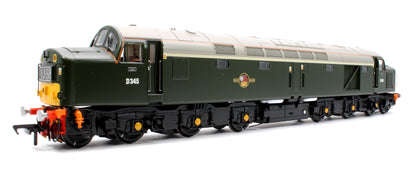 Class 40 Centre Headcode D345 BR Green (Small Yellow Panels) Diesel Locomotive - DCC Sound