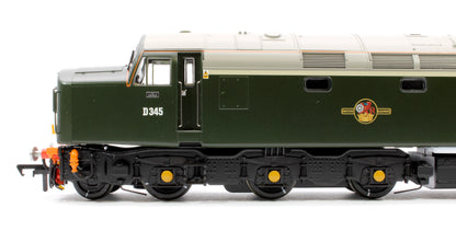 Class 40 Centre Headcode D345 BR Green (Small Yellow Panels) Diesel Locomotive - DCC Sound