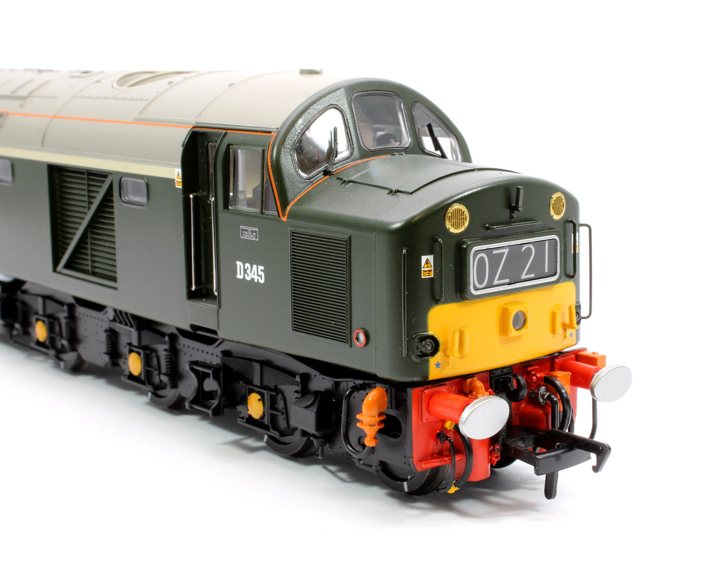 Class 40 Centre Headcode D345 BR Green (Small Yellow Panels) Diesel Locomotive