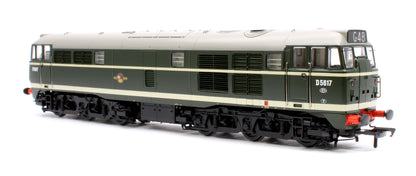 Class 30 D5617 BR Green (Late Crest) Diesel Locomotive - DCC Sound Deluxe