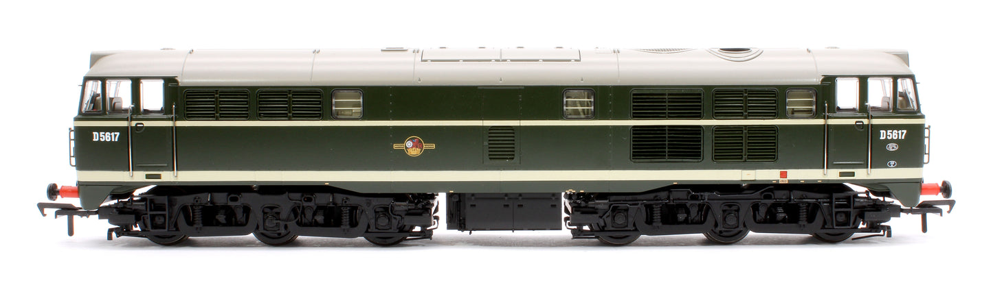 Class 30 D5617 BR Green (Late Crest) Diesel Locomotive - DCC Sound Deluxe