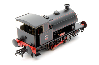 Pre-Owned 4S-024-002 Hawthorn Leslie 0-4-0 Black Lined Red `Henry' - Steam Tank Locomotive
