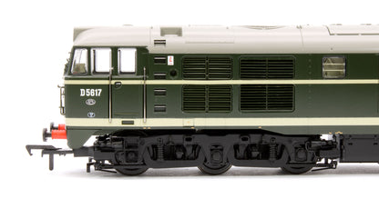 Class 30 D5617 BR Green (Late Crest) Diesel Locomotive - DCC Sound Deluxe