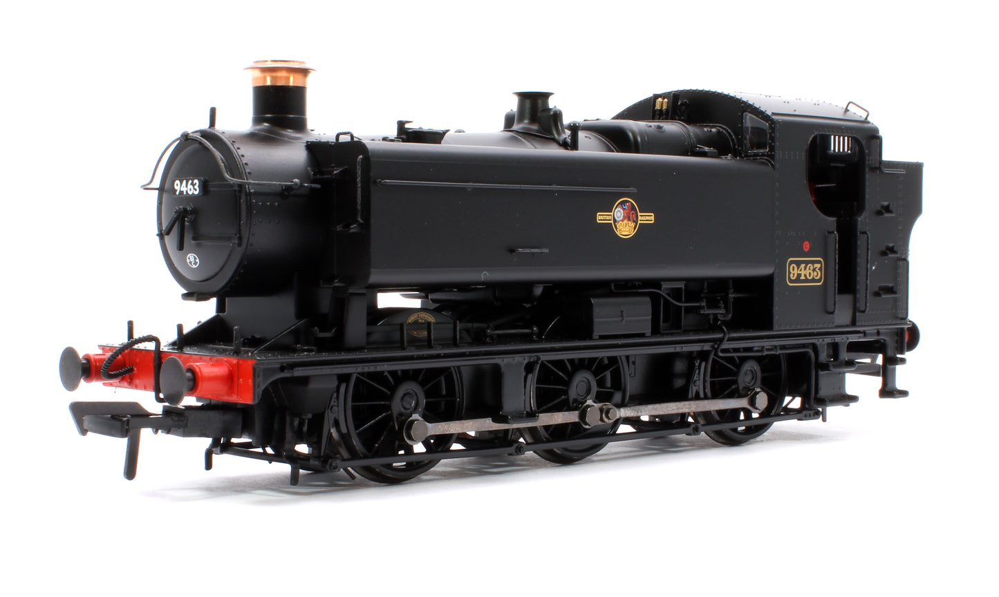 GWR 94XX Pannier Tank 9463 BR Black (Late Crest) Steam Locomotive