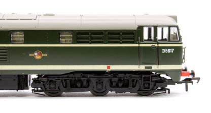 Class 30 D5617 BR Green (Late Crest) Diesel Locomotive - DCC Sound