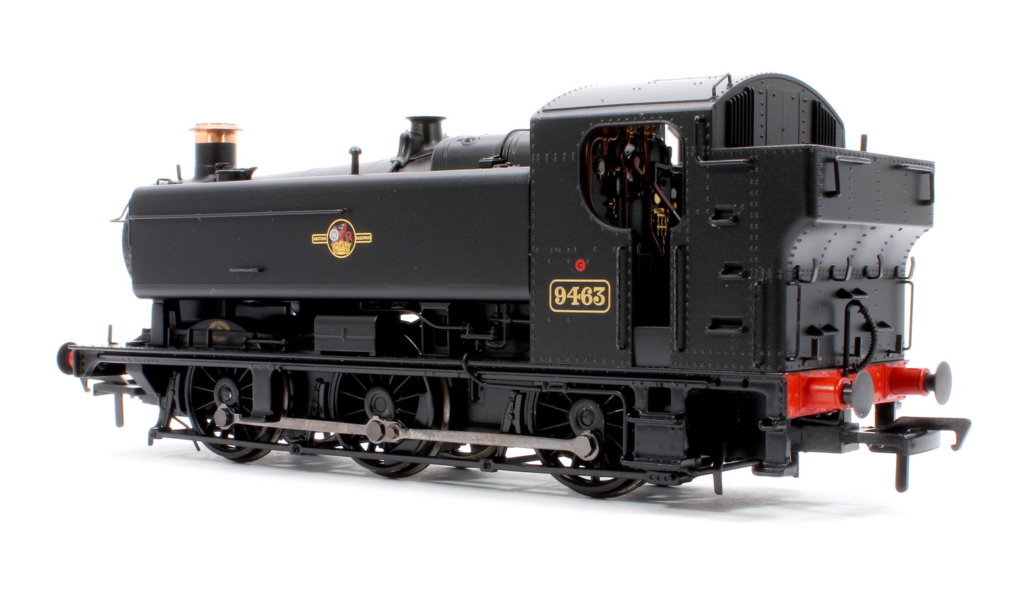 GWR 94XX Pannier Tank 9463 BR Black (Late Crest) Steam Locomotive