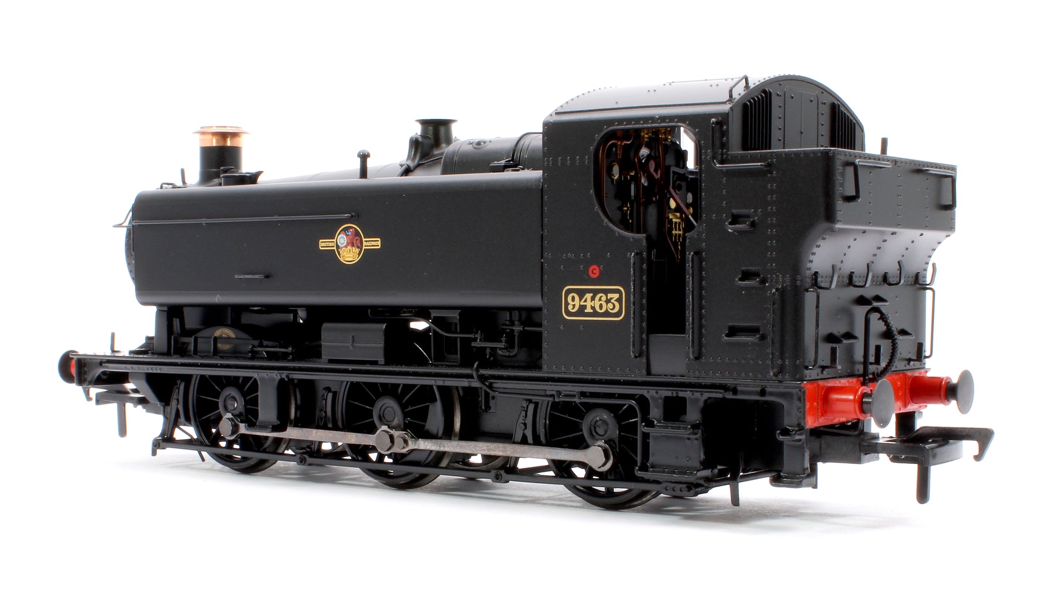 Bachmann 35-027ASF GWR 94XX Pannier Tank 9463 BR Black (Late Crest ...