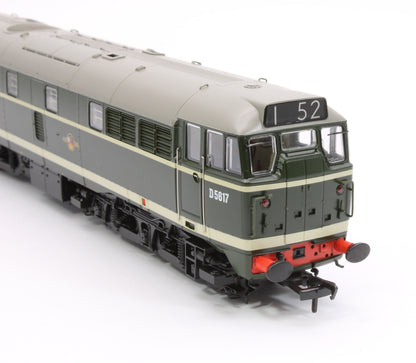Pre-Owned 35-801ASFX Class 30 D5617 BR Green (Late Crest) Diesel Locomotive - DCC Sound Deluxe