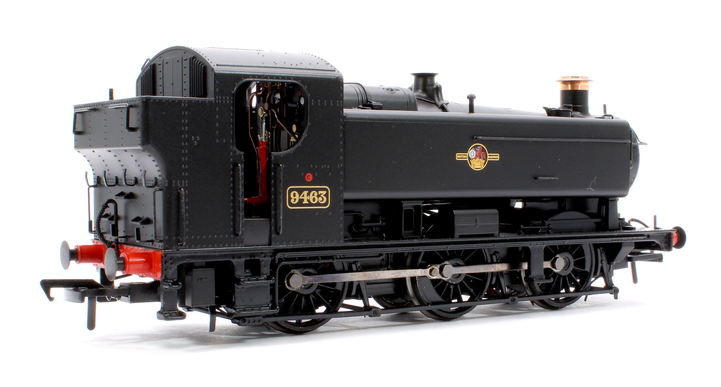 GWR 94XX Pannier Tank 9463 BR Black (Late Crest) Steam Locomotive