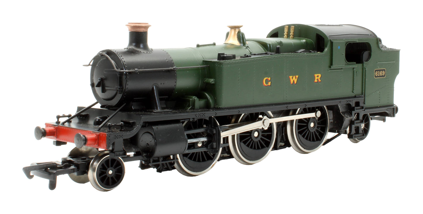Pre-Owned 937083 GWR Green 6100 Class 2-6-2 Prairie Tank '6169' Steam LocomotiveA