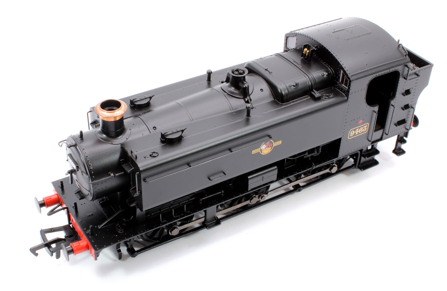 GWR 94XX Pannier Tank 9463 BR Black (Late Crest) Steam Locomotive - DCC Sound