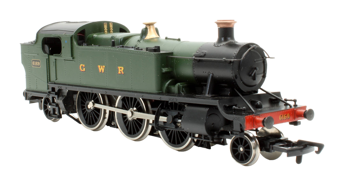 Pre-Owned 937083 GWR Green 6100 Class 2-6-2 Prairie Tank '6169' Steam LocomotiveA