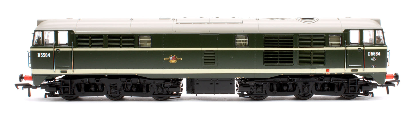 Class 30 D5564 BR Green (Late Crest) Diesel Locomotive - DCC Sound