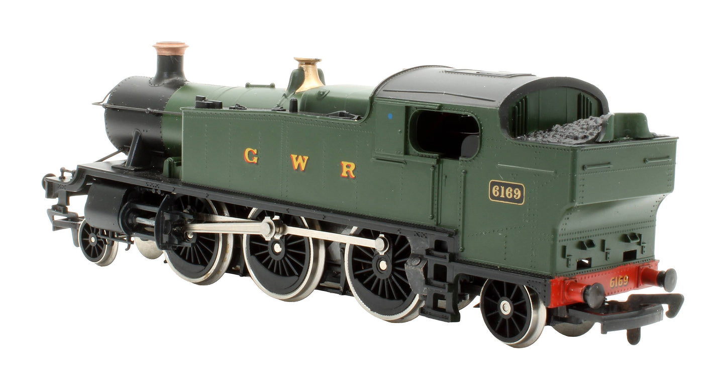 Pre-Owned 937083 GWR Green 6100 Class 2-6-2 Prairie Tank '6169' Steam LocomotiveA