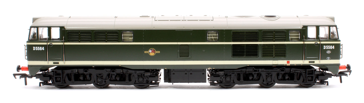 Pre-Owned 35-801SFX Class 30 D5564 BR Green (Late Crest) Diesel Locomotive - DCC Sound Deluxe