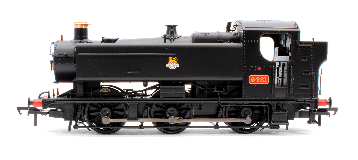 GWR 94XX Pannier Tank 9481 BR Black (Early Emblem) Steam Locomotive