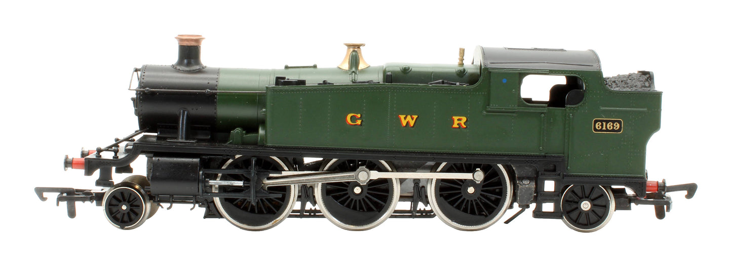Pre-Owned 937083 GWR Green 6100 Class 2-6-2 Prairie Tank '6169' Steam LocomotiveA