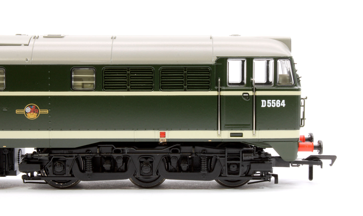 Pre-Owned 35-801SFX Class 30 D5564 BR Green (Late Crest) Diesel Locomotive - DCC Sound Deluxe