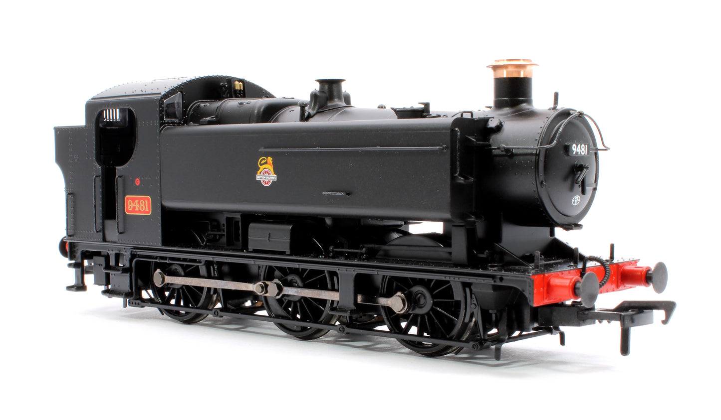 GWR 94XX Pannier Tank 9481 BR Black (Early Emblem) Steam Locomotive