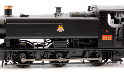 GWR 94XX Pannier Tank 9481 BR Black (Early Emblem) Steam Locomotive