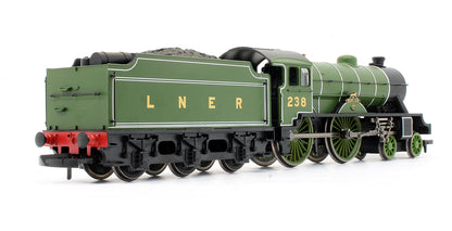 Pre-Owned RailRoad LNER 4-4-0 D49/1 Hunt Class 'The Burton' 238 Steam Locomotive (DCC Fitted)