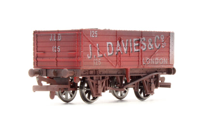 Pre-Owned 'J.L. Davies & Co' 7 Plank Wagon No.125 - Weathered - Limited Edition