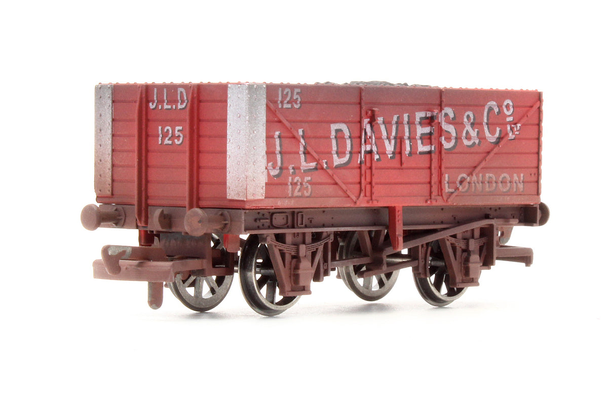 Pre-Owned 'J.L. Davies & Co' 7 Plank Wagon No.125 - Weathered - Limited Edition