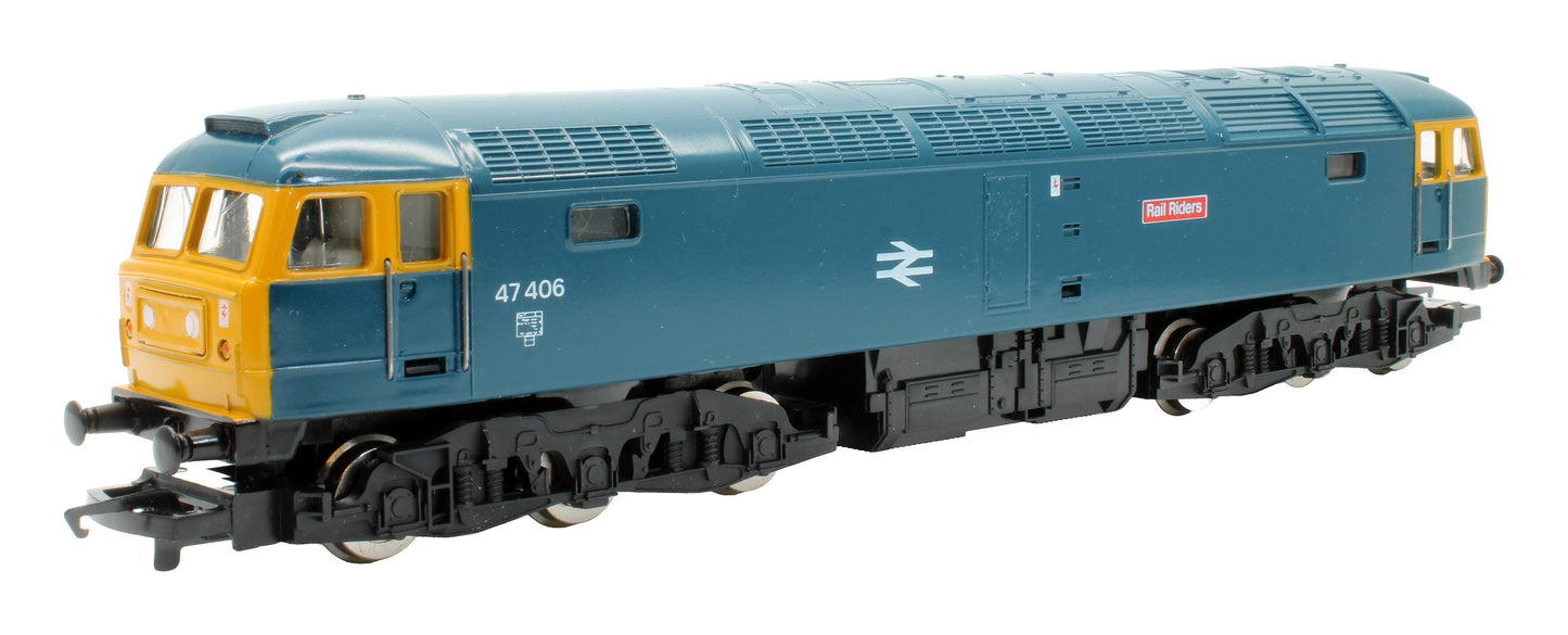 Pre-Owned R354 BR Blue Class 47 47406 'Rail Rider' Diesel Locomotive