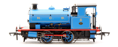 Pre-Owned 4S-024-005 Hawthorn Leslie 0-4-0 Blue Lined Straw NCB - Steam Tank Locomotive