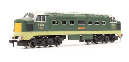 Pre-Owned 2234 BR Two Tone Green Deltic 'Crepello' D9012 Diesel Locomotive - 2 Rail