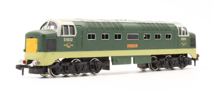 Pre-Owned 2234 BR Two Tone Green Deltic 'Crepello' D9012 Diesel Locomotive - 2 Rail