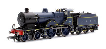 Pre-Owned Class 2P 4-4-0 No. 46 S&DJR Lined Blue Steam Locomotive - DCC Fitted