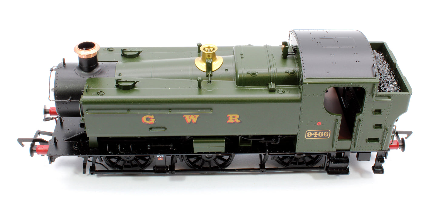 GWR 94XX Pannier Tank 9466 GWR Green (GWR) Steam Locomotive