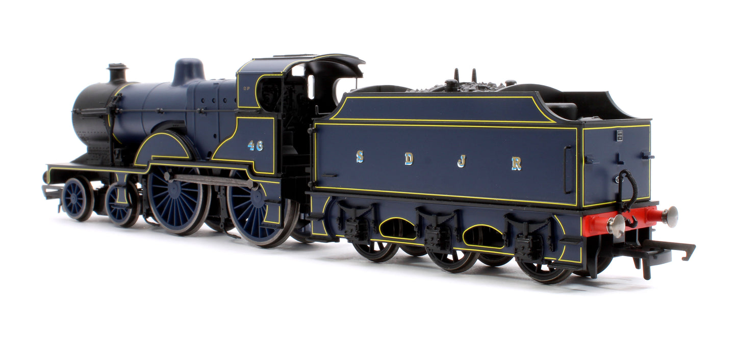 Class 2P 4-4-0 No. 46 S&DJR Lined Blue Steam Locomotive