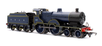 Pre-Owned Class 2P 4-4-0 No. 46 S&DJR Lined Blue Steam Locomotive - DCC Fitted