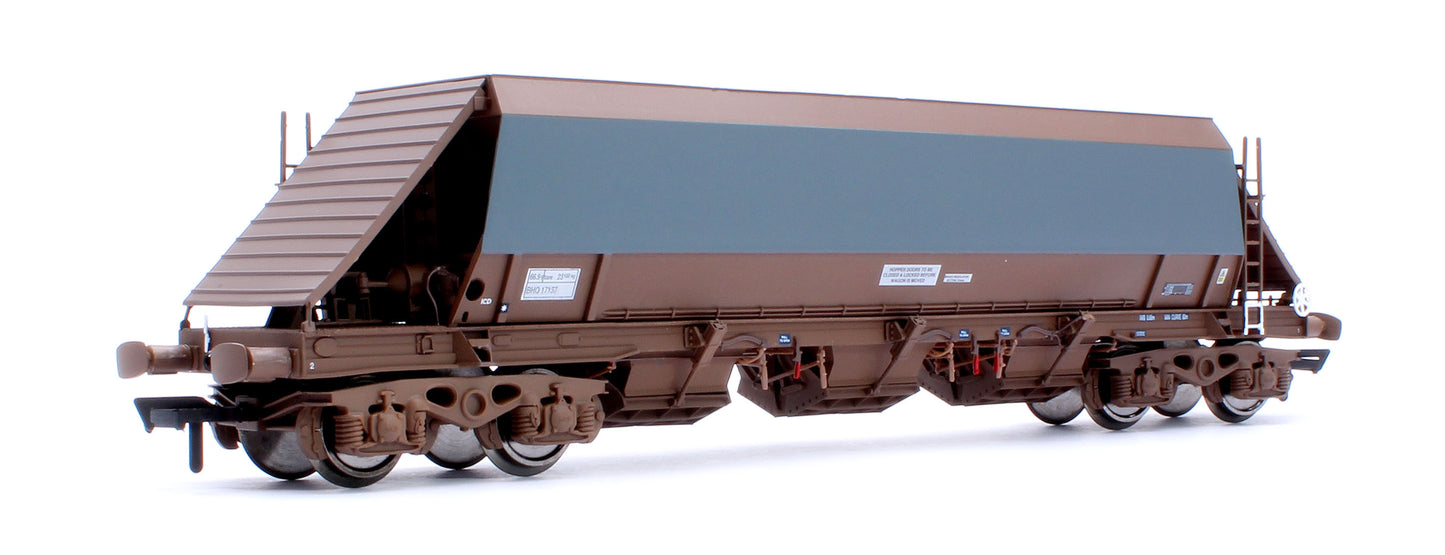 Modern Unbranded (Grey) Bardon PHA/JGA Hopper Wagon - Weathered (Single)