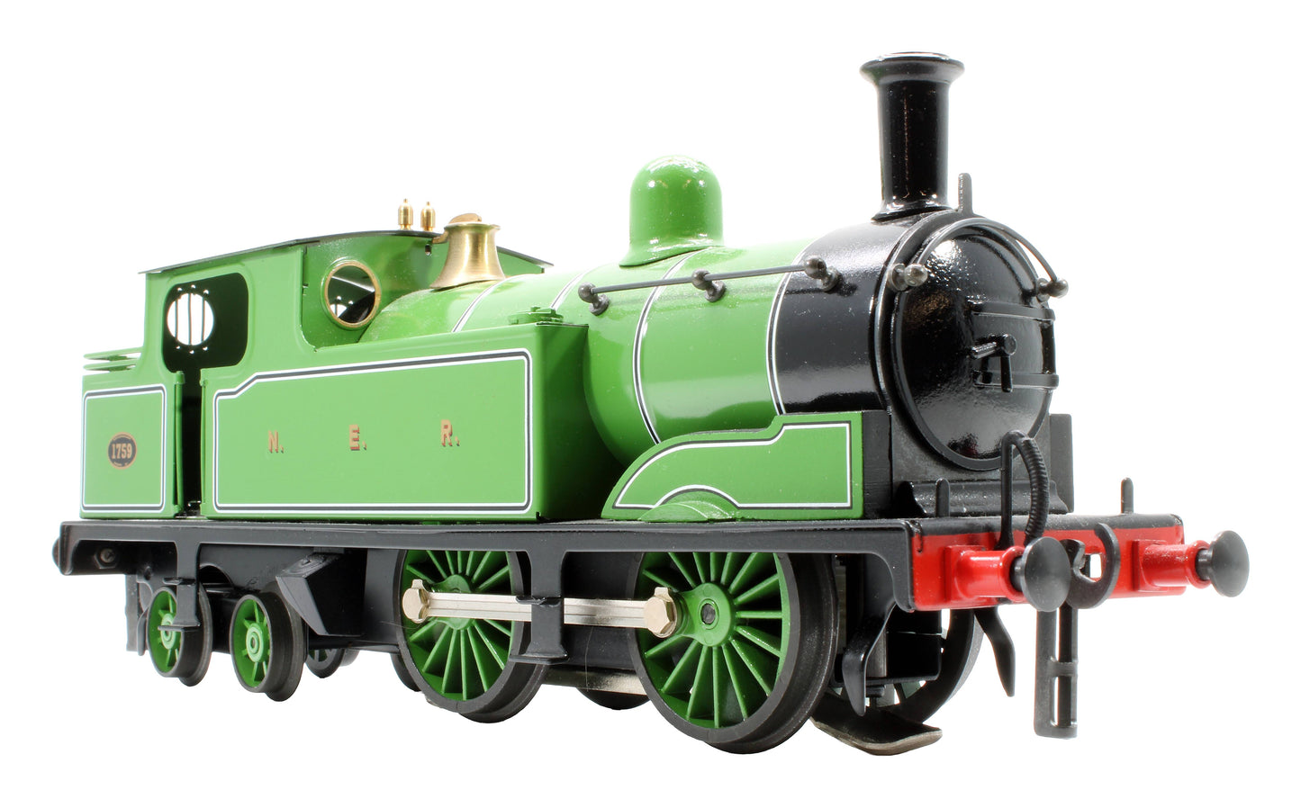 Pre-Owned E/25A N.E.R Green Class G5 0-4-4T '1759' Steam Locomotive